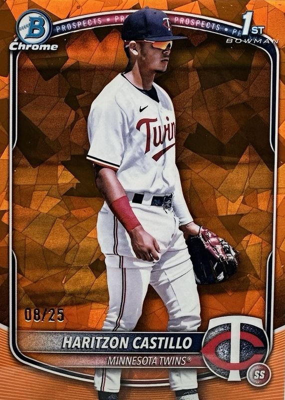 2025 Bowman Chrome Sapphire Edition #BCP-161 Prospects - Orange /25 (1st)