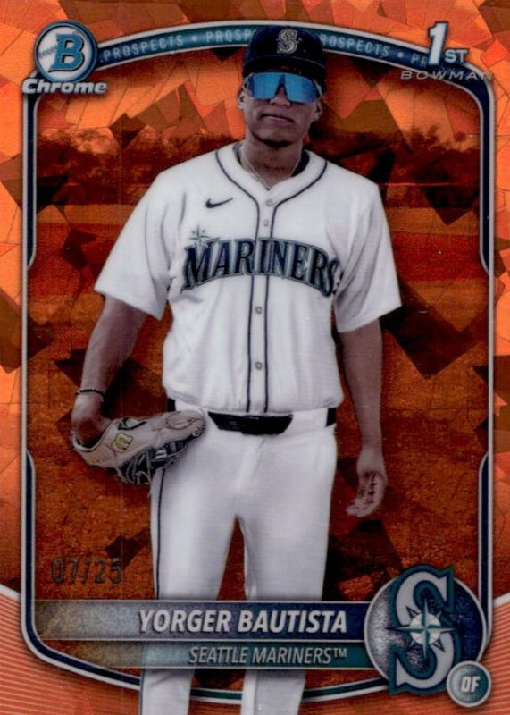 2025 Bowman Chrome Sapphire Edition #BCP-194 Prospects - Orange /25 (1st)