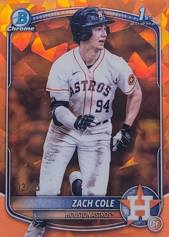 2025 Bowman Chrome Sapphire Edition #BCP-244 Prospects - Orange /25 (1st)