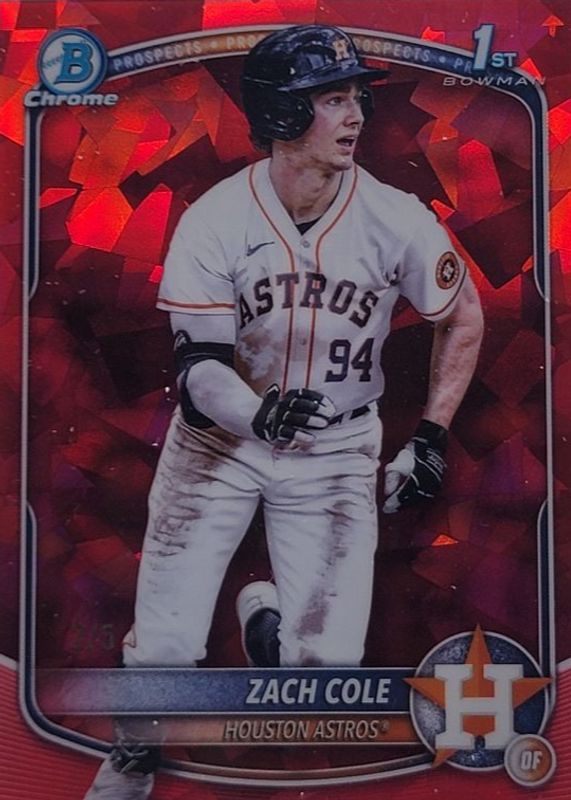 2025 Bowman Chrome Sapphire Edition #BCP-244 Prospects - Red /5 (1st)