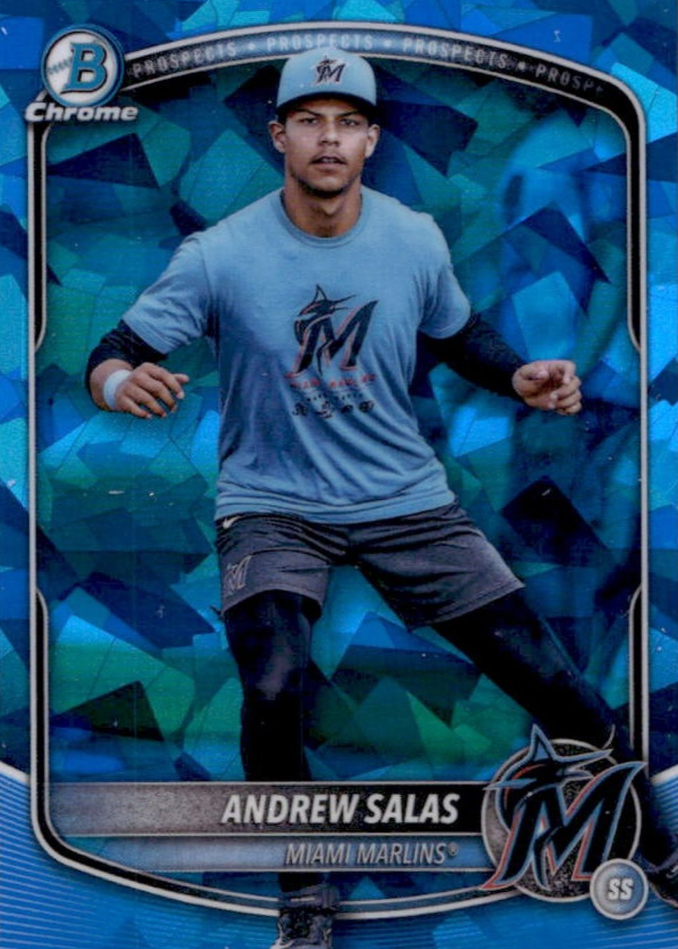 Andrew Salas 2025 Bowman Chrome Sapphire Edition #BCP-156 