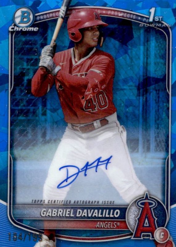 2025 Bowman Chrome Sapphire Edition #CPSA-GD Prospect Auto /199 (1st)