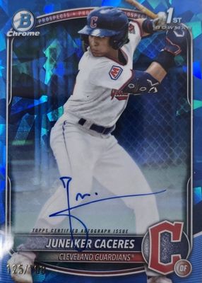 2025 Bowman Chrome Sapphire Edition #CPSA-JCA Prospect Auto /199 (1st)