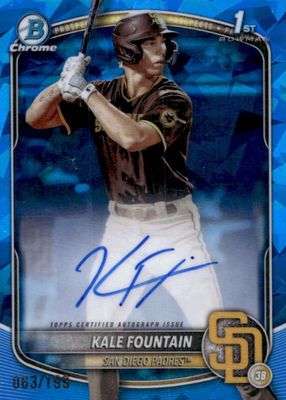 2025 Bowman Chrome Sapphire Edition #CPSA-KFO Prospect Auto /199 (1st)