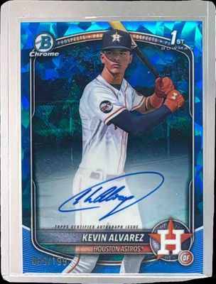 2025 Bowman Chrome Sapphire Edition #CPSA-KA Prospect Auto /199 (1st)