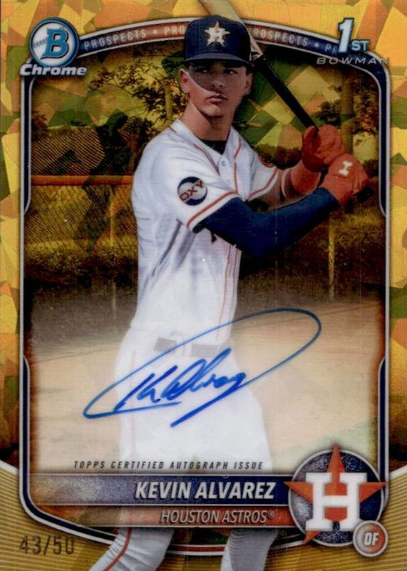2025 Bowman Chrome Sapphire Edition #CPSA-KA Prospect Auto - Gold /50 (1st)
