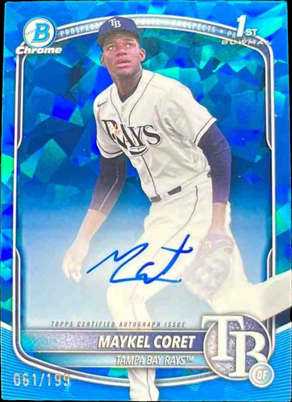 2025 Bowman Chrome Sapphire Edition #CPSA-MC Prospect Auto /199 (1st)