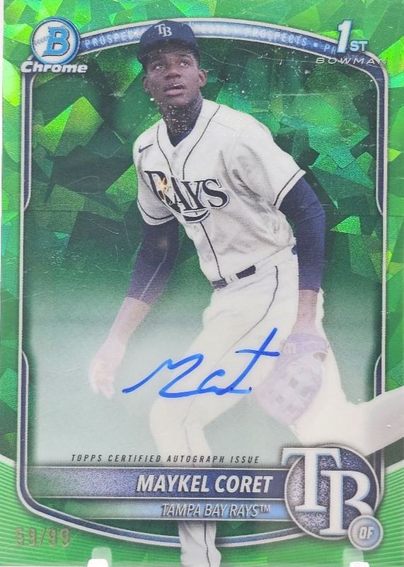 2025 Bowman Chrome Sapphire Edition #CPSA-MC Prospect Auto - Green /99 (1st)