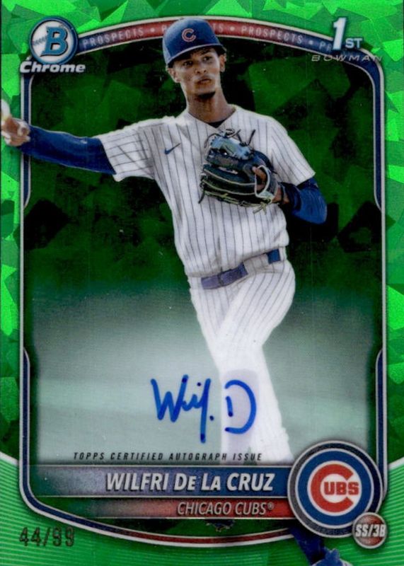 2025 Bowman Chrome Sapphire Edition #CPSA-WD Prospect Auto - Green /99 (1st)
