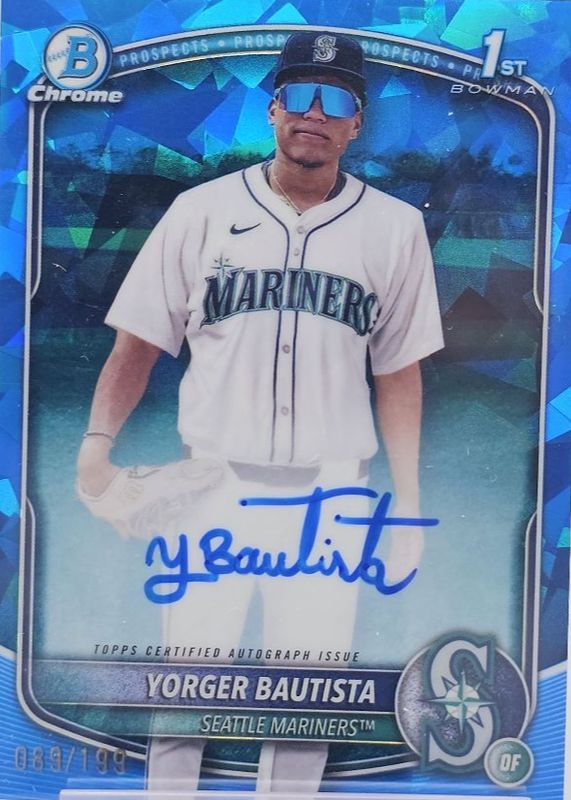 2025 Bowman Chrome Sapphire Edition #CPSA-YB Prospect Auto /199 (1st)