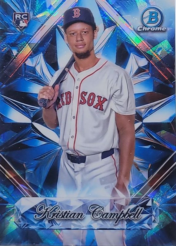 Kristian Campbell 2025 Bowman Chrome Sapphire Edition #SS-13 Sapphire Selections Rookie RAW