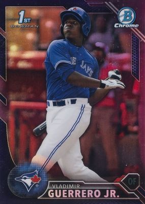 2016 Bowman #BCP-55 Chrome Prospects - Purple Refractor /250 (1st)