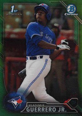 2016 Bowman #BCP-55 Chrome Prospects - Green Refractor /99 (1st)