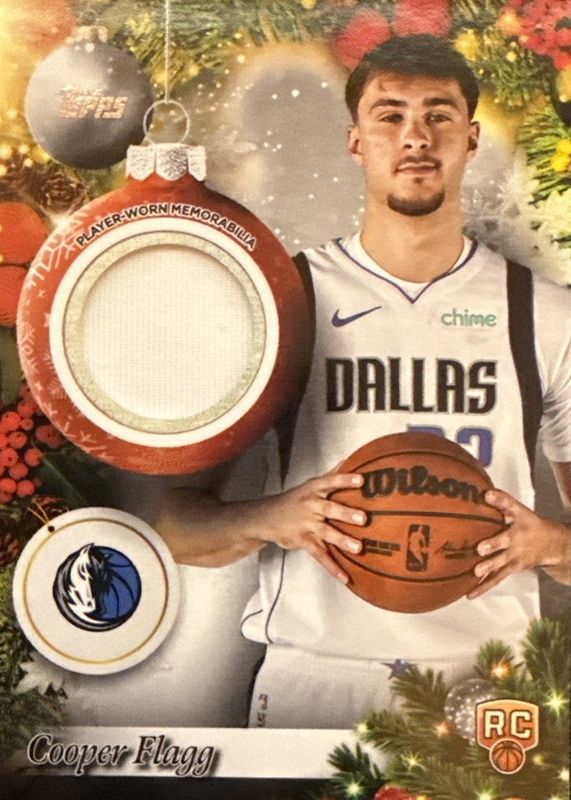 2025 Topps Holiday #H161 Stocking Stuffer Metallic Ornament /(SSP)