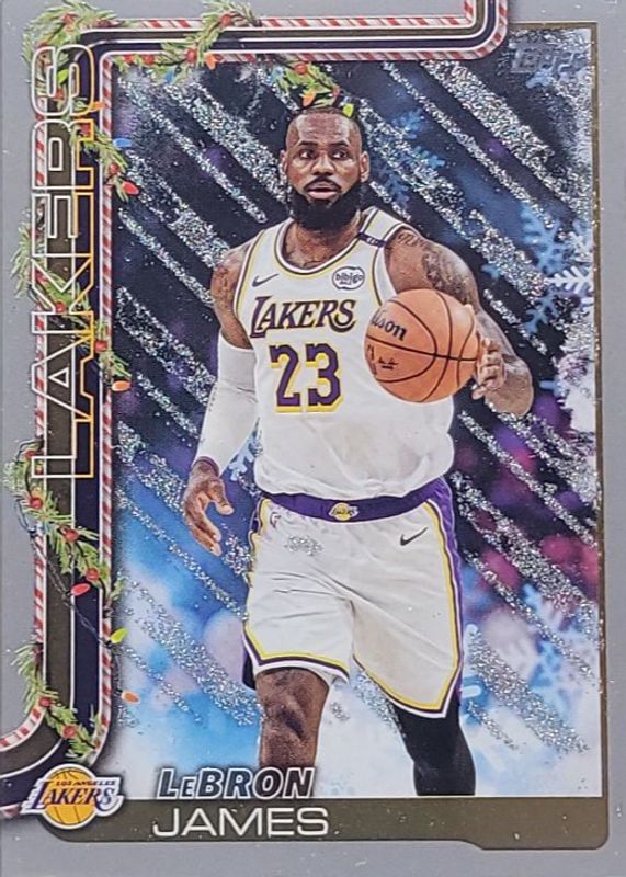 2025 Topps Holiday #H119 Glitter