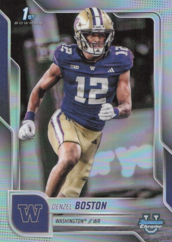 2025 Bowman Chrome University #34 Refractor (1st)
