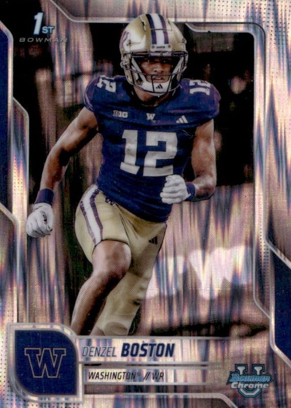 2025 Bowman Chrome University #34 Stealth Refractor (1st)