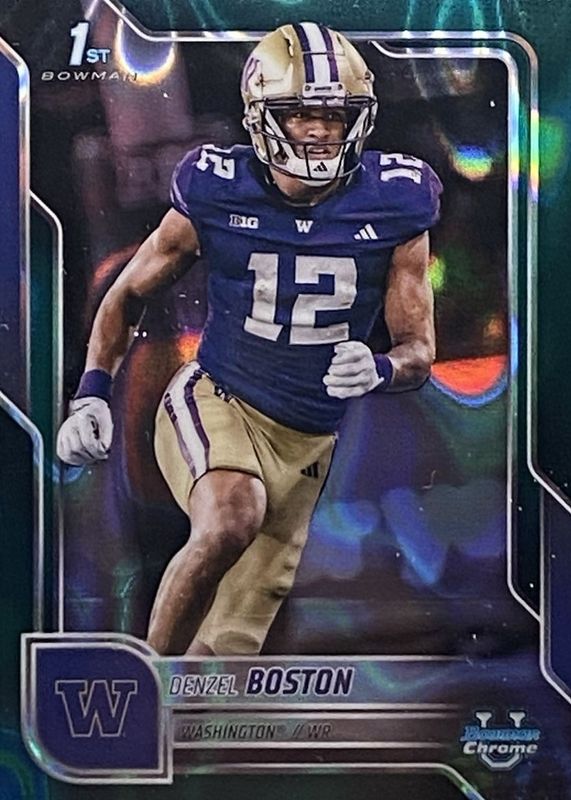 2025 Bowman Chrome University #34 Teal Lava Refractor (1st)