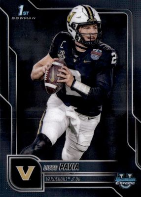 2025 Bowman Chrome University #190 Base (1st)