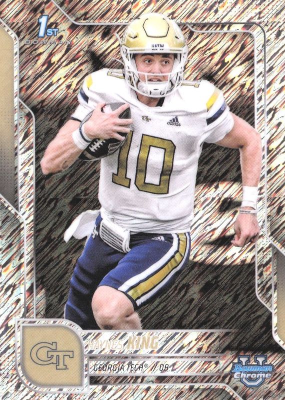 2025 Bowman Chrome University #142 Shimmer Refractor (1st)