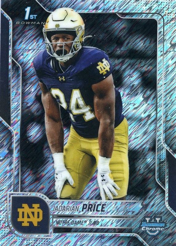 2025 Bowman Chrome University #117 Shimmer Refractor (1st)