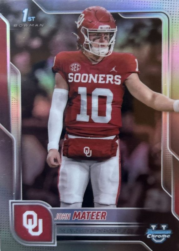 2025 Bowman Chrome University #1 Refractor (1st)