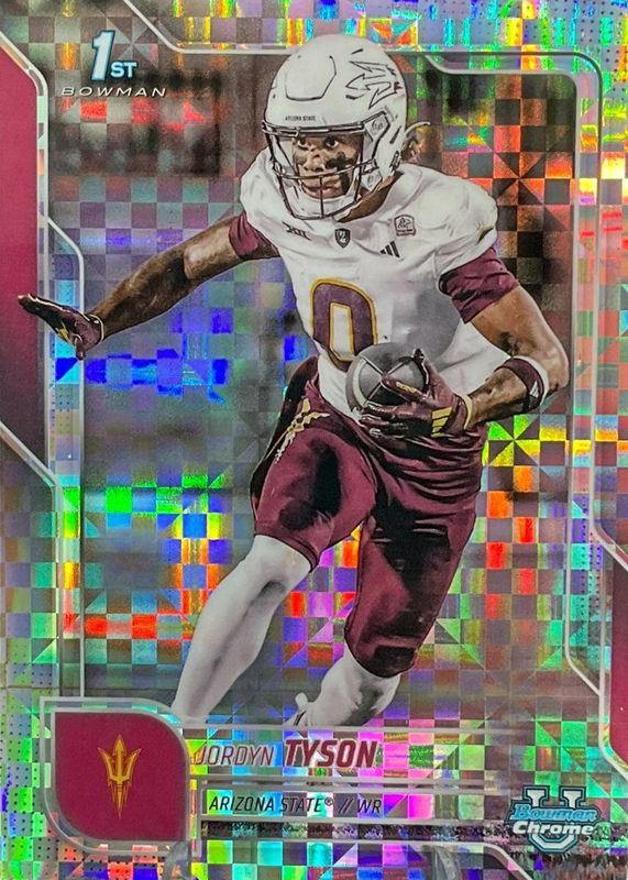 2025 Bowman Chrome University #31 X-Fractor (1st)