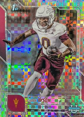 2025 Bowman Chrome University #31 X-Fractor (1st)