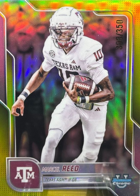 2025 Bowman Chrome University #133 Yellow Refractor /350