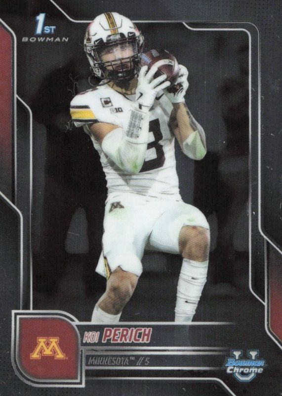 2025 Bowman Chrome University #116 Base (1st)