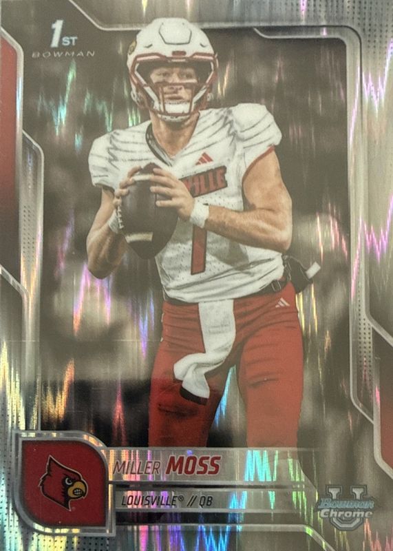 2025 Bowman Chrome University #141 Stealth Refractor (1st)