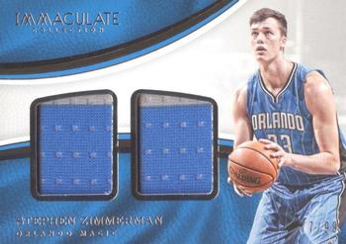 2016 Immaculate #DM-SZ Dual - Materials /99