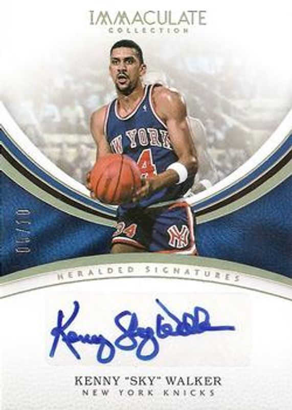 2016 Immaculate #HS-SKY Heralded Signatures - Gold /10