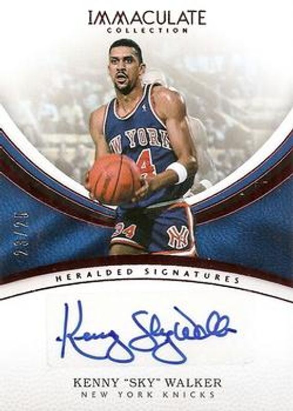 2016 Immaculate #HS-SKY Heralded Signatures - Red /25