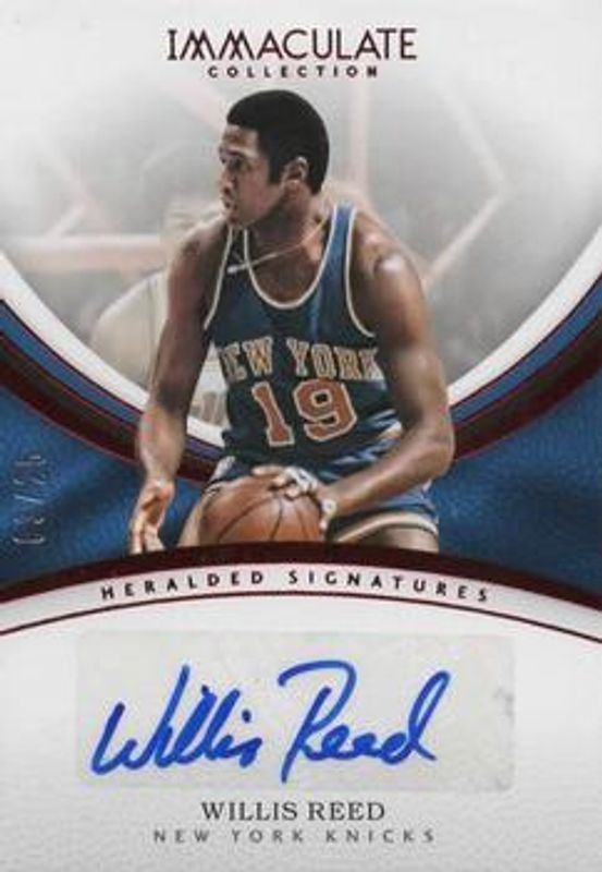 2016 Immaculate #HS-WRE Heralded Signatures - Red /25