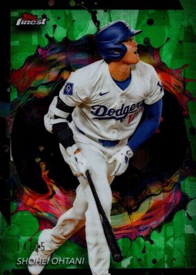 2024 Topps Finest #286 Rare - Green Refractor /25