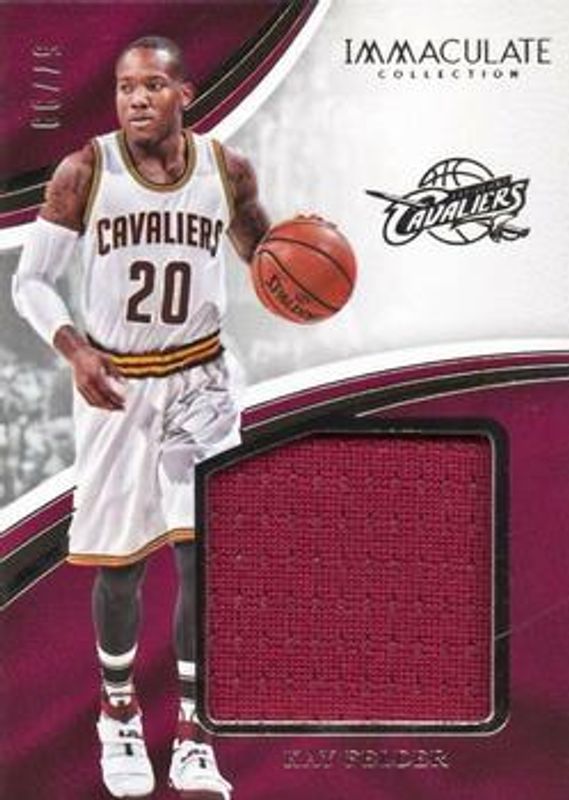 Kay Felder 2016 Immaculate #SM-KFL Standout - Materials /99 Rookie RAW