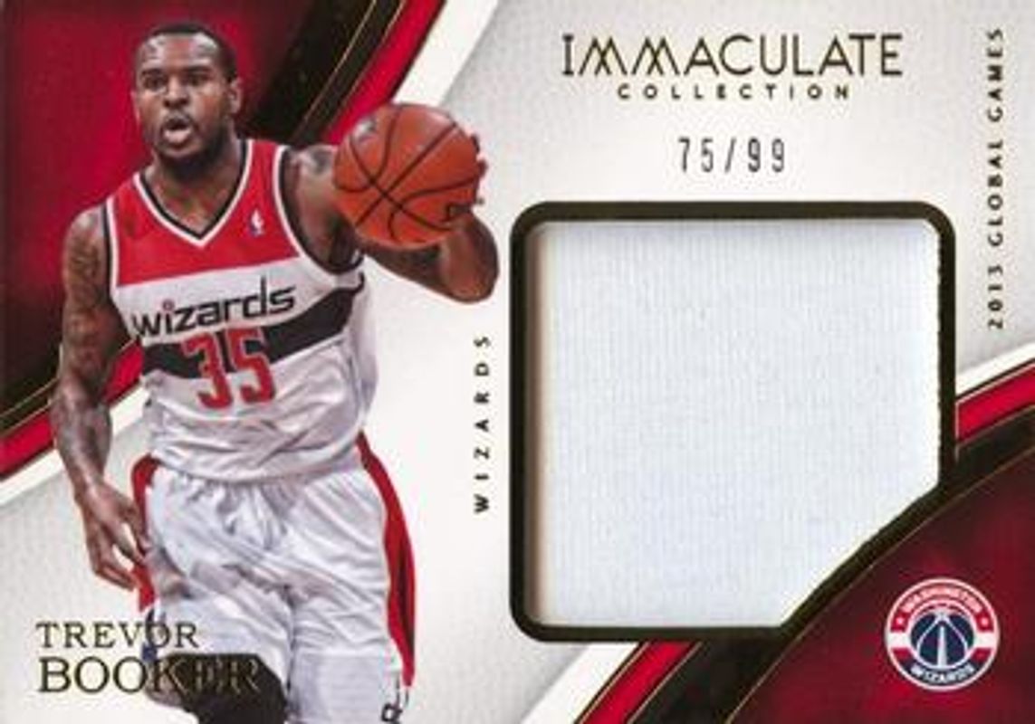 Trevor Booker 2016 Immaculate #SE-TBK Special Event - Materials /18 RAW