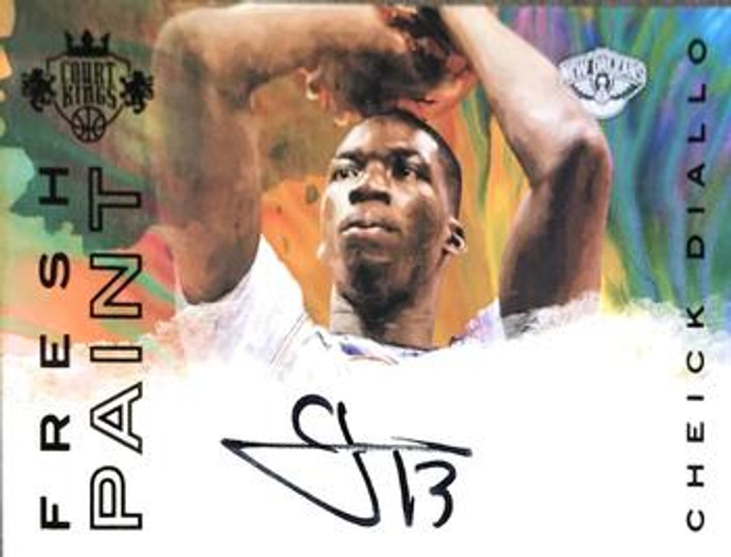 Cheick Diallo 2016 Court Kings #FP-CHD Fresh Paint Rookie RAW