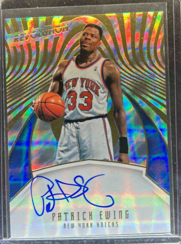 Patrick Ewing 2016 Revolution #27 Autographs RAW