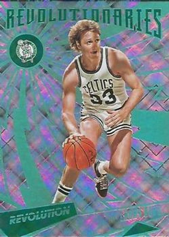 Larry Bird 2016 Revolution #7 Revolutionaries - Cosmic /100 RAW