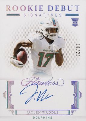 2021 Flawless #RDS-JWA Rookie Debut Signatures - Silver (/20)