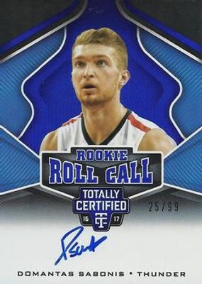 2016 Totally Certified #10 Rookie Roll Call Autographs - Blue /99