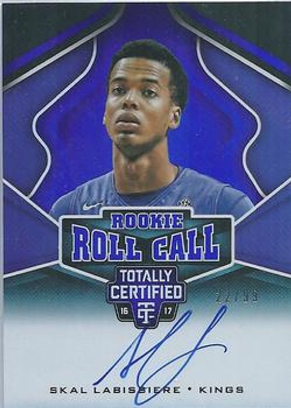 Skal Labissiere 2016 Totally Certified #21 Rookie Autographs RAW
