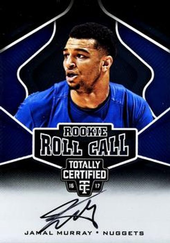 Jamal Murray 2016 Totally Certified #6 Rookie Roll Call Autographs RAW