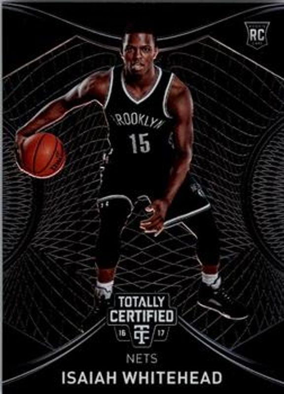Isaiah Whitehead 2016 Totally Certified #126 Base Rookie RAW