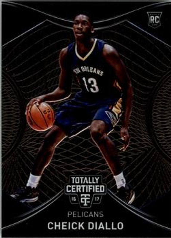 Cheick Diallo 2016 Totally Certified #123 Base Rookie RAW