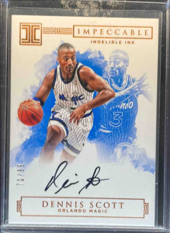 2016 Impeccable #II-DD Indelible Ink /75