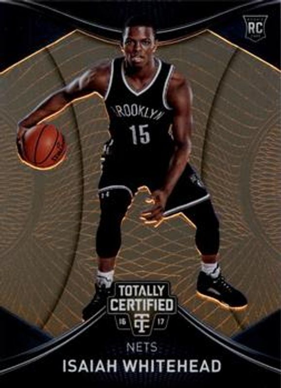 Isaiah Whitehead 2016 Totally Certified #126 Gold /10 Rookie RAW