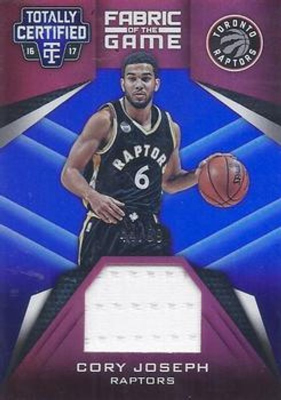 2016 Totally Certified #46 Fabric of the Game - Blue /99